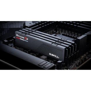 Модуль памяти для компьютера DDR5 32GB (2x16GB) 5600 MHz Ripjaws S5 Black G.Skill (F5-5600J3636C16GX2-RS5K)