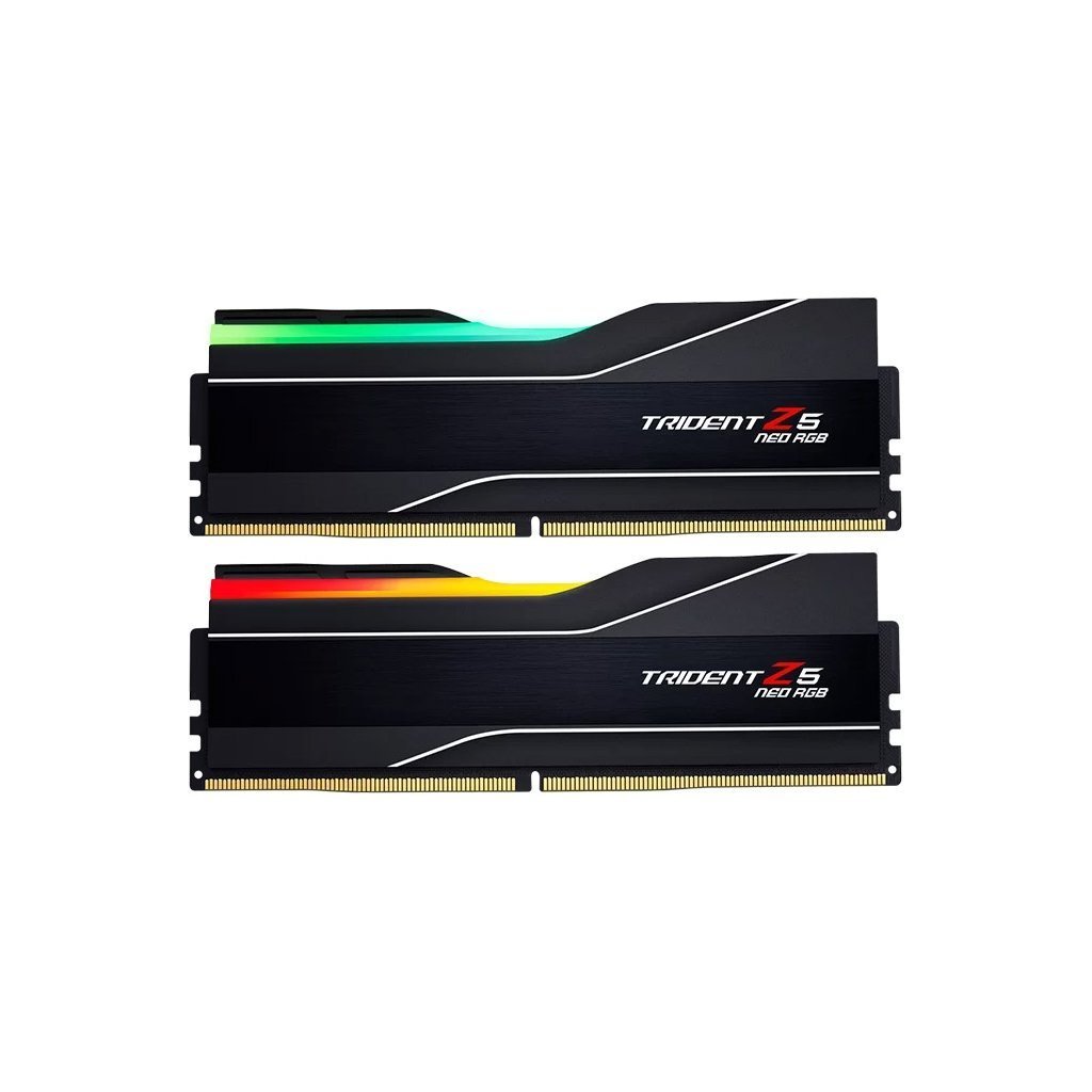 Модуль памяти для компьютера DDR5 64GB (2x32GB) 6000 MHz Trident Z5 Neo RGB Black G.Skill (F5-6000J3636F32GX2-TZ5NR)