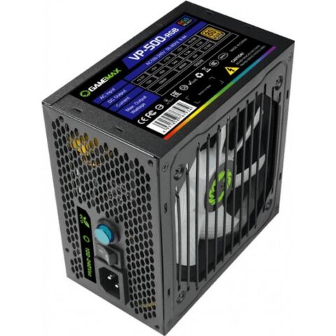 Блок питания Gamemax 500W (VP-500-RGB) - Нулевой остаток (Feed) - Нулевой остаток (Feed)