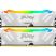 Модуль памяти для компьютера DDR5 64GB (2x32GB) 6400 MHz Renegade RGB White XMP Kingston Fury (ex.HyperX) (KF564C32RWAK2-64) - Нулевой остаток (Feed) - Нулевой остаток (Feed)