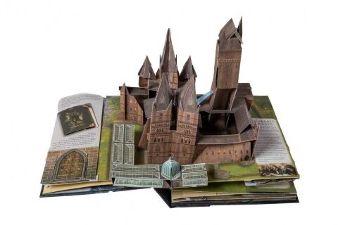 Книга 3D карта Хогвартс Гаррі Поттер Harry Potter: A Pop-Up Guide to Hogwarts (Тверда палітурка) (Eng) -   -  