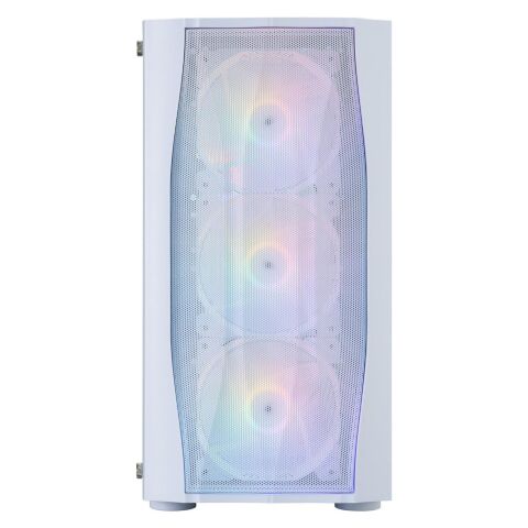 Корпус для ПК 1stPlayer X3-M-WH-4F1-W - Нулевой остаток (Feed)  - Нулевой остаток (Feed) 