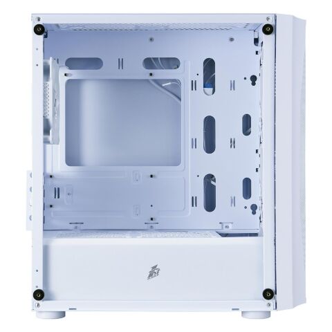 Корпус для ПК 1stPlayer X3-M-WH-4F1-W - Нулевой остаток (Feed)  - Нулевой остаток (Feed) 