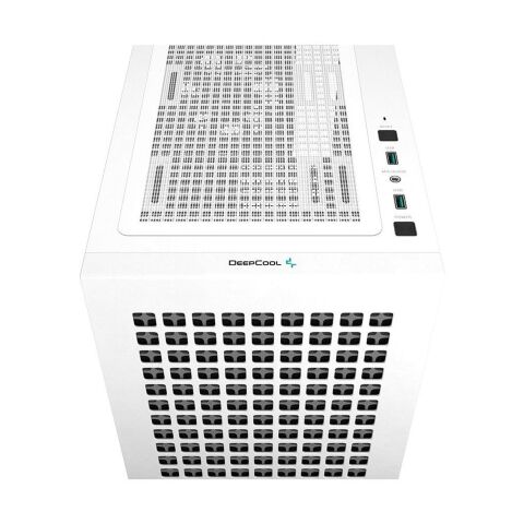 Корпус для ПК Deepcool CH370 White (R-CH370-WHNAM1-G-1) - Нулевой остаток (Feed) - Нулевой остаток (Feed)