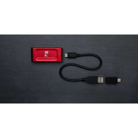 Накопитель SSD USB Type-C 2TB XS1000 Kingston (SXS1000R/2000GA) - Внутренние SSD  - Внутренние SSD 