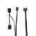 Кулер для корпуса 1stPlayer XF7 Black (XF7-BK-1IN1) - Нулевой остаток (Feed)  - Нулевой остаток (Feed) 