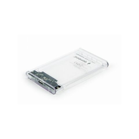 Карман внешний Gembird 2.5", USB 3.0, прозрачный (EE2-U3S9-6) - Нулевой остаток (Feed)  - Нулевой остаток (Feed) 