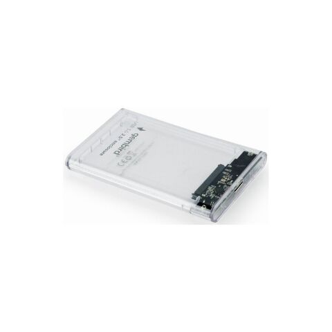 Карман внешний Gembird 2.5", USB 3.0, прозрачный (EE2-U3S9-6) - Нулевой остаток (Feed)  - Нулевой остаток (Feed) 