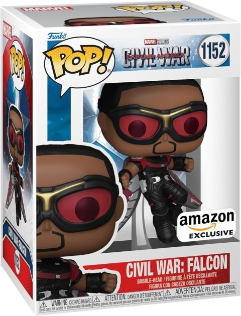Фигурка Funko Marvel: Civil War Falcon Фанко Сокол (Amazon Exclusive) 1152 - -