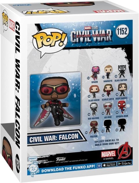 Фигурка Funko Marvel: Civil War Falcon Фанко Сокол (Amazon Exclusive) 1152 - -