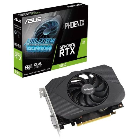 Видеокарта ASUS GeForce RTX3050 8Gb PHOENIX V2 (PH-RTX3050-8G-V2) - Нулевой остаток (Feed) - Нулевой остаток (Feed)