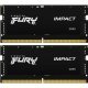 Модуль памяти для ноутбука SoDIMM DDR5 32GB (2x16GB) 6000 MHz Impact Kingston Fury (ex.HyperX) (KF560S38IBK2-32) - Нулевой остаток (Feed)  - Нулевой остаток (Feed) 
