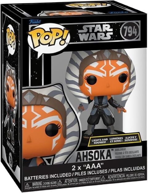 Фігурка Funko Star Wars: Ahsoka Фанко Зіркові війни Асока (Світло, звук) 794 -   -  