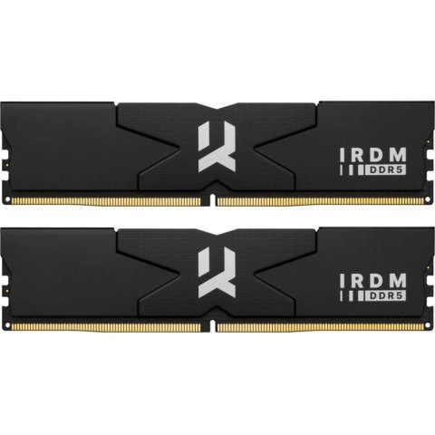 Модуль памяти для компьютера DDR5 64GB (2x32GB) 6000 MHz IRDM Black Goodram (IR-6000D564L30/64GDC) - Нулевой остаток (Feed) - Нулевой остаток (Feed)
