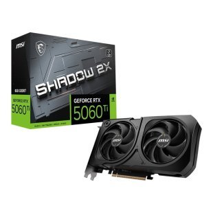 Видеокарта MSI GeForce RTX5060Ti 8Gb SHADOW 2X PLUS (RTX 5060 Ti 8G SHADOW 2X PLUS)
