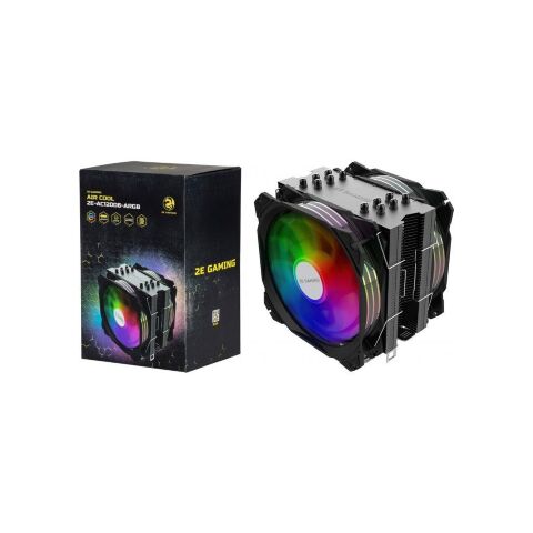 Кулер для процессора 2E GAMING AIR COOL (2E-AC120D6-ARGB) - Нулевой остаток (Feed) - Нулевой остаток (Feed)