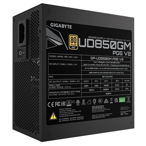 Блок питания GIGABYTE 850W (GP-UD850GM PG5 V2) - Блоки питания - Блоки питания