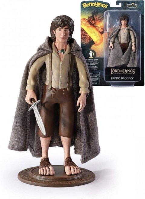 Фигурка Noble Collection Lord of The Rings BendyFigs Frodo Baggins Action Figure Фродо 20 см -   -  