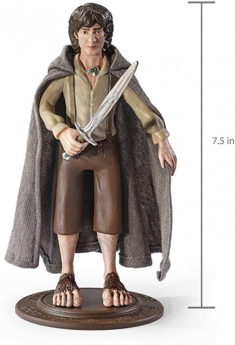 Фигурка Noble Collection Lord of The Rings BendyFigs Frodo Baggins Action Figure Фродо 20 см -   -  
