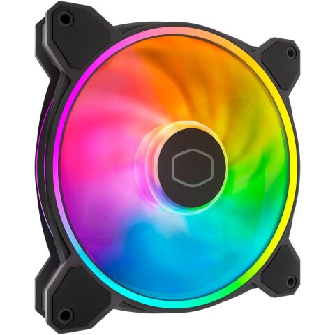 Кулер для корпуса CoolerMaster MasterFan MF140 HALO (MFL-B4DN-16NP2-R2) - Нулевой остаток (Feed)  - Нулевой остаток (Feed) 