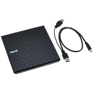 Оптический привод DVD-RW ASUS SDRW-08D2S-U LITE/BLK/G/AS (90-DQ0435-UA221KZ)