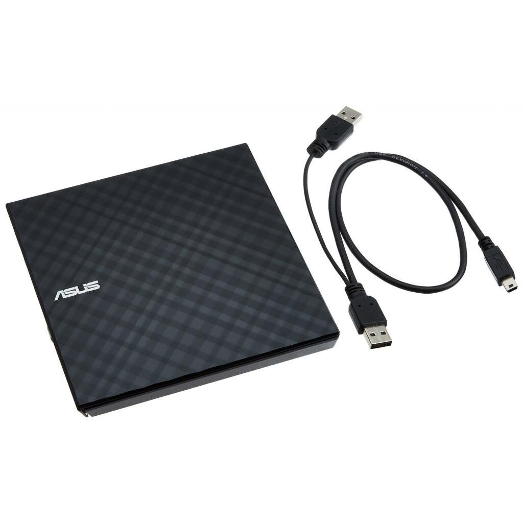 Оптический привод DVD-RW ASUS SDRW-08D2S-U LITE/BLK/G/AS (90-DQ0435-UA221KZ)