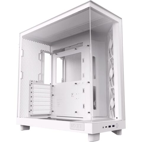 Корпус для ПК NZXT H6 Flow All white (CC-H61FW-01) - Корпуса  - Корпуса 