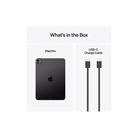 Планшет Apple iPad Pro 11" M5 Wi‑Fi + Cellular 256GB with standard glass - Space Black (ME2N4TY/A) - Нулевой остаток (Feed)  - Нулевой остаток (Feed) 