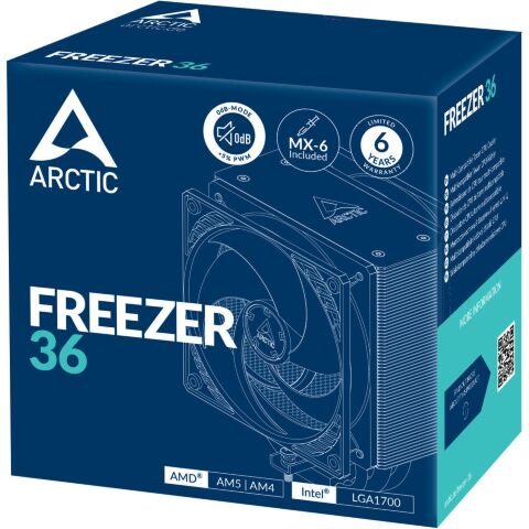 Кулер для процессора Arctic ACFRE00121A - Кулеры к процессорам  - Кулеры к процессорам 