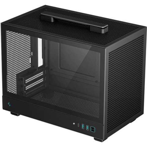 Корпус Deepcool CH160 Black (R-CH160-BKNGI0-G-1) - Нулевой остаток (Feed) - Нулевой остаток (Feed)