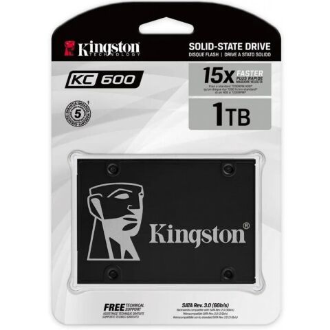 Накопитель SSD 2.5" 1TB Kingston (SKC600/1024G) - Нулевой остаток (Feed)  - Нулевой остаток (Feed) 