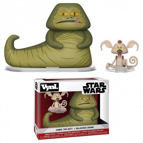 Фігурка Funko Star Wars Jabba Hutt and Salacious Crumb фанко Джабба Хатт - -