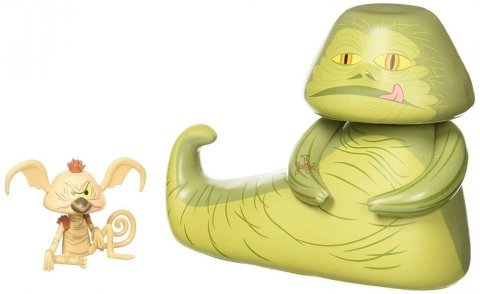 Фігурка Funko Star Wars Jabba Hutt and Salacious Crumb фанко Джабба Хатт - -