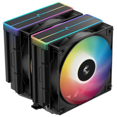 Кулер для процессора Deepcool AG620 BK ARGB V2 (R-AG620-BKAMMN-GJD) - Нулевой остаток (Feed)  - Нулевой остаток (Feed) 