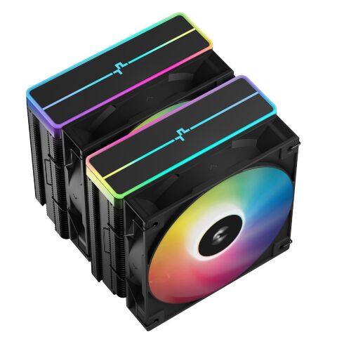 Кулер для процессора Deepcool AG620 BK ARGB V2 (R-AG620-BKAMMN-GJD) - Нулевой остаток (Feed)  - Нулевой остаток (Feed) 
