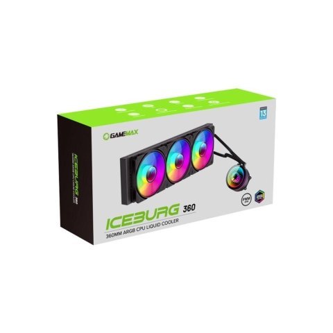 Система жидкостного охлаждения Gamemax IceBurg 360 Infinity - Нулевой остаток (Feed)  - Нулевой остаток (Feed) 