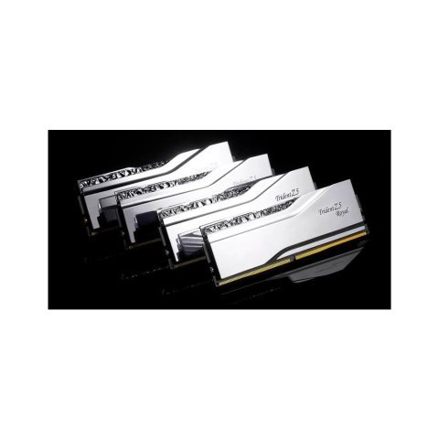 Модуль памяти для компьютера DDR5 64GB (2x32GB) 6400 MHz Trident Z5 Royal Silver G.Skill (F5-6400J3239G32GX2-TR5S) - Нулевой остаток (Feed) - Нулевой остаток (Feed)