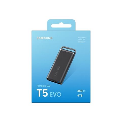 Накопитель SSD USB 3.2 4TB T5 Shield Samsung (MU-PH4T0S/EU) - Внутренние SSD  - Внутренние SSD 