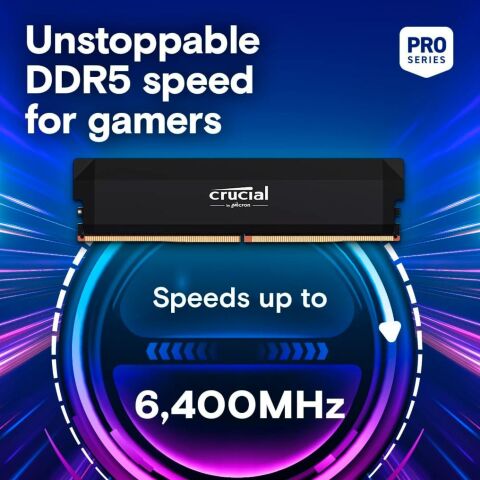 Модуль памяти для компьютера DDR5 16GB 6400 MHz Pro Micron (CP16G64C38U5B) - Модули памяти для компьютера  - Модули памяти для компьютера 