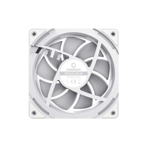 Кулер для корпуса Gamemax FN12A-C8I-W - Нулевой остаток (Feed) - Нулевой остаток (Feed)