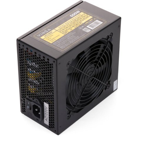 Блок питания Vinga 600W (VPS-600P) - Нулевой остаток (Feed) - Нулевой остаток (Feed)