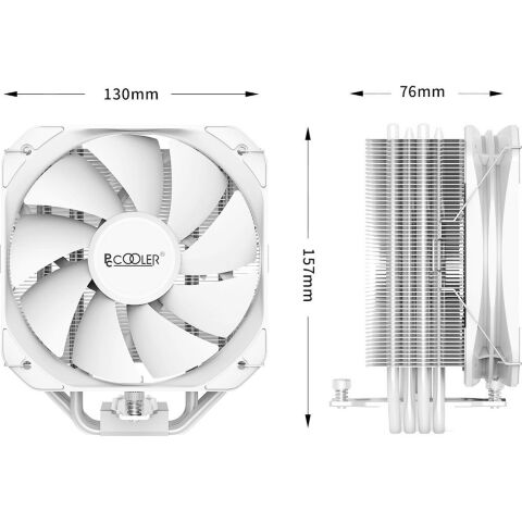 Кулер для процессора PcCooler PALADIN EX400S (PALADIN 400 WH) - Нулевой остаток (Feed) - Нулевой остаток (Feed)