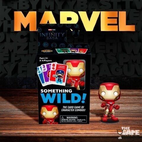 Настільна гра Funko Something Wild Card Game Iron Man Карткова гра Залізна людина -   -  