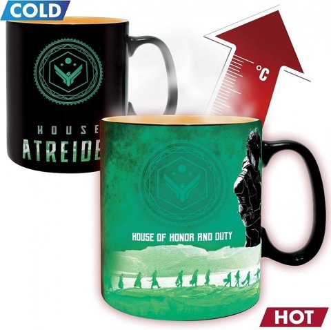 Чашка хамелеон Abystyle DUNE Heat Change Atreides vs Harkonnen Mug кухоль Дюна 460 мл - -