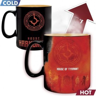 Чашка хамелеон Abystyle DUNE Heat Change Atreides vs Harkonnen Mug кухоль Дюна 460 мл