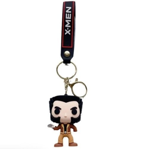 Брелок подвеска на рюкзак Marvel X-Men Wolverine 3D Keychain Росомаха Backpack - -