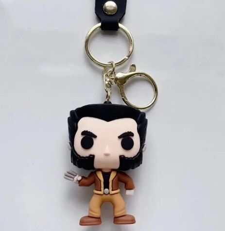 Брелок подвеска на рюкзак Marvel X-Men Wolverine 3D Keychain Росомаха Backpack - -