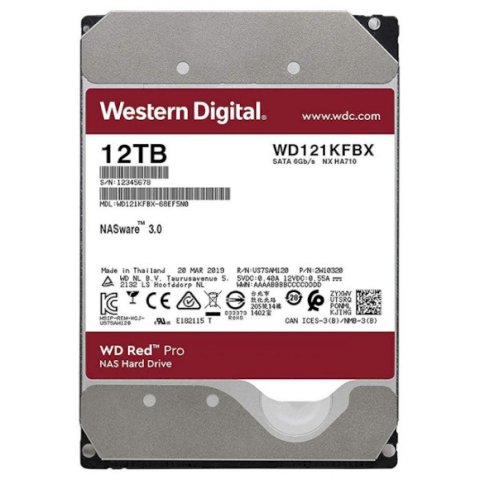 Жесткий диск 3.5" 12TB WD (WD121KFBX) - Нулевой остаток (Feed) - Нулевой остаток (Feed)