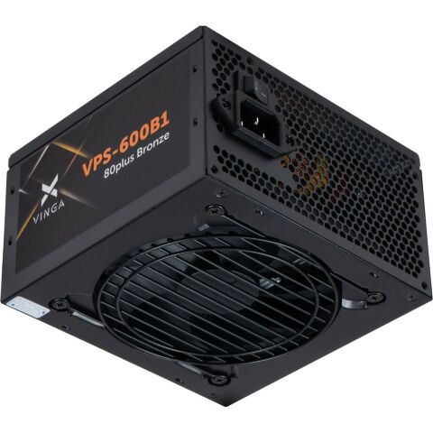 Блок питания Vinga 600W (VPS-600B1) - Нулевой остаток (Feed)  - Нулевой остаток (Feed) 