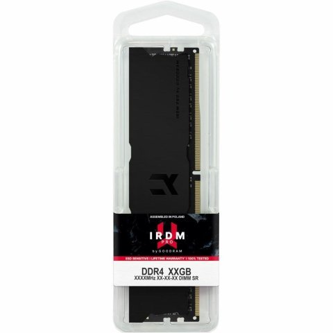 Модуль памяти для компьютера DDR4 16GB (2x8GB) 3600 MHz Iridium Pro Deep Black Goodram (IRP-K3600D4V64L18S/16GDC) - Нулевой остаток (Feed) - Нулевой остаток (Feed)